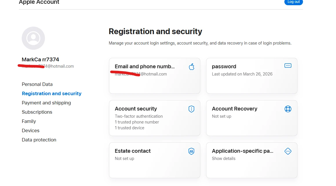 Apple IDs